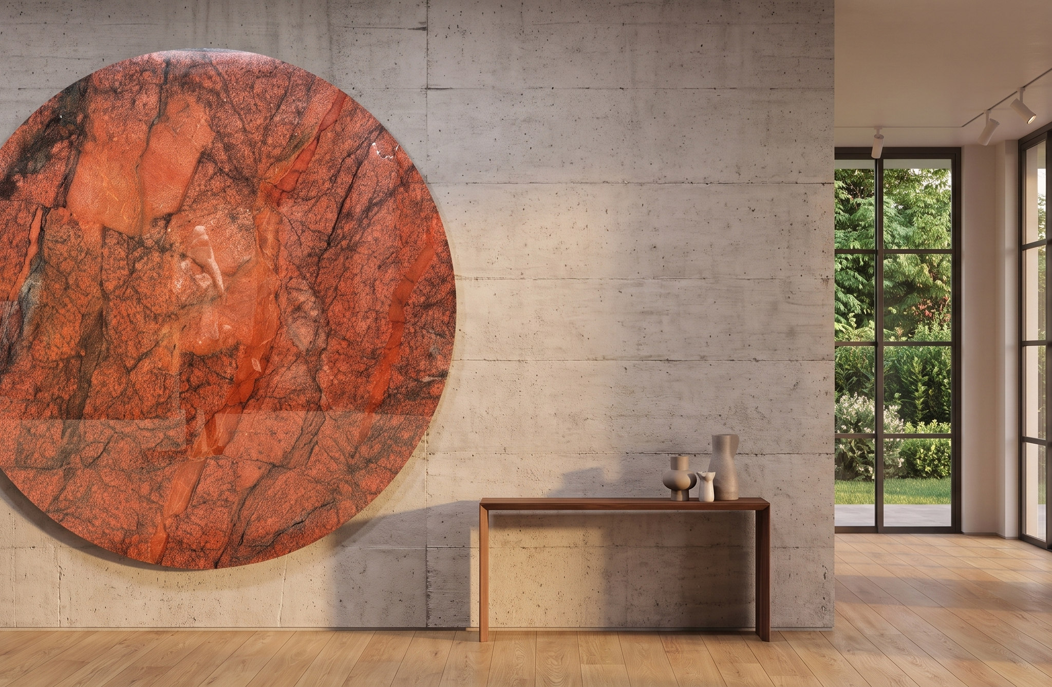 Ambiente referencial con ROJO DRAGON