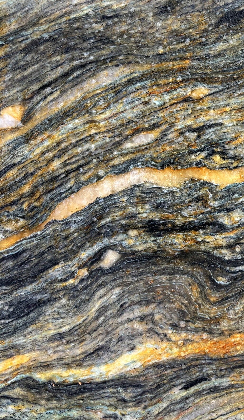 Textura de Santorini, granito exótico
