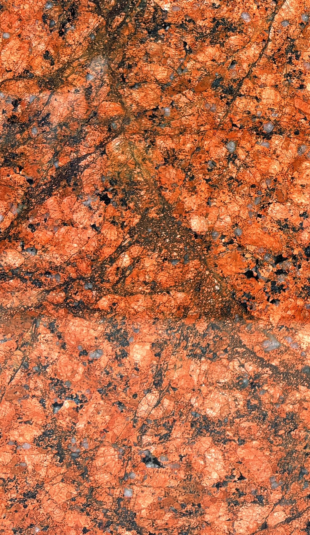 Textura de Rojo Dragon, granito exótico