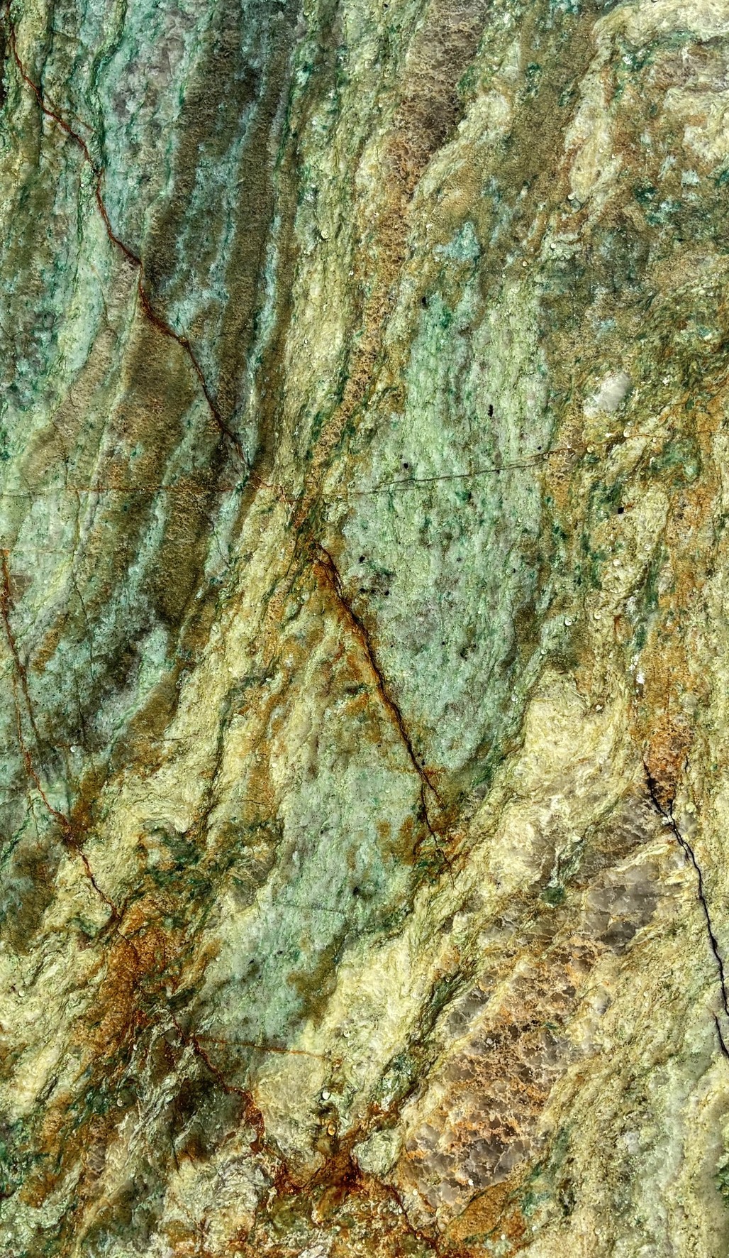 Textura de Madre Jade, cuarcita exótica