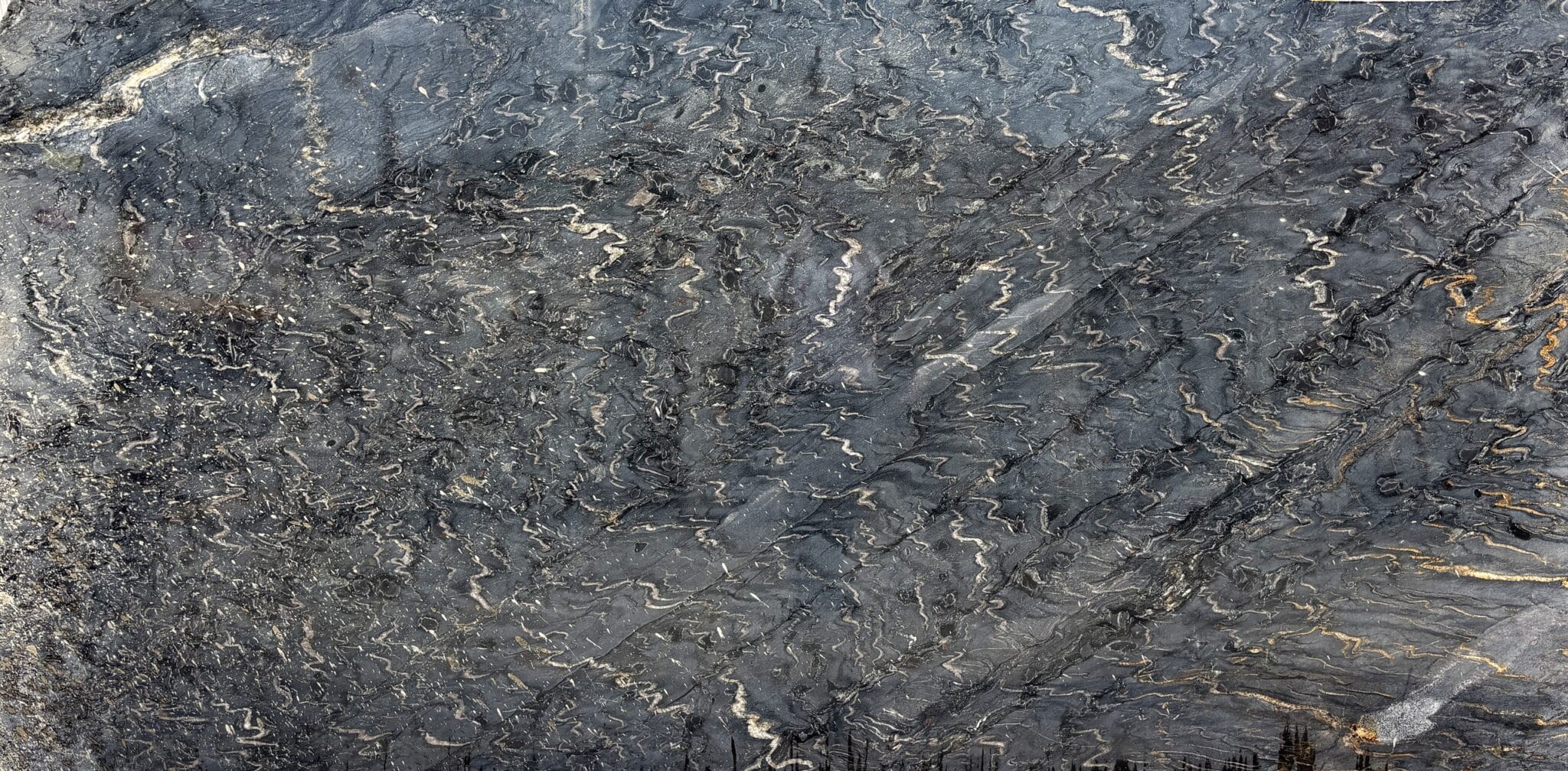 Plancha completa de Negro Oro, 320 × 165 cm