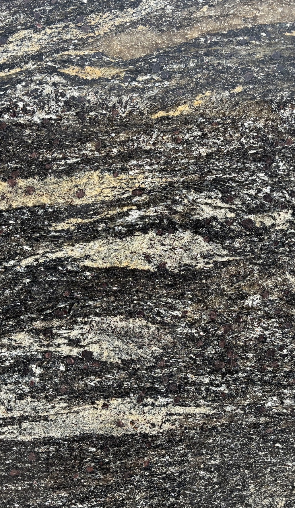 Textura de Orion Gold, granito exótico