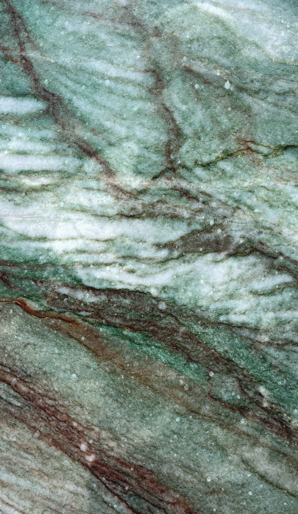 Textura de Verde Gaya, cuarcita exótica